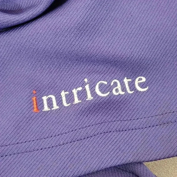 Puma Mens Purple Polo Golf Shirt Breathable Size Large - Picture 5 of 5